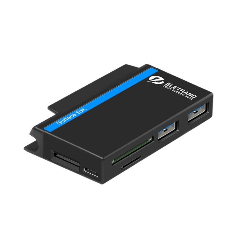 ROCKETEK RT-SGO737 2 USB 3.0 + Micro USB Interface Hub for Microsoft Surface Go, with 2 TF Card & SD Card Slots - USB 3.0 HUB by ROCKETEK | Online Shopping UK | buy2fix