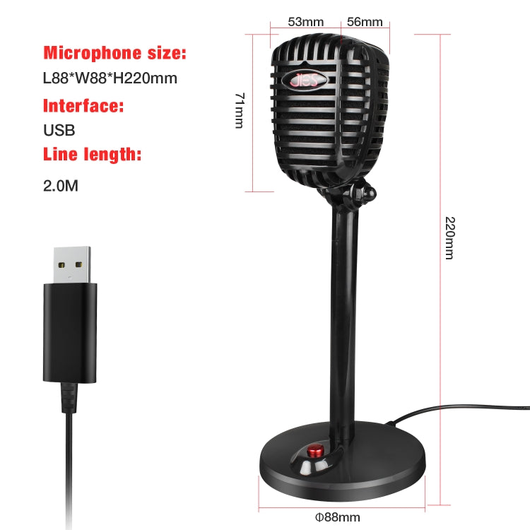 360 Degree Rotatable Driveless USB Voice Chat Device Video Conference Microphone, Cable Length: 2.2m -  by buy2fix | Online Shopping UK | buy2fix