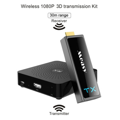 Measy W2H Mini2 60GHz Full HD 1080P Wireless 3D Transmission Kit, Transmission Distance: 30m, US Plug - Set Top Box & Accessories by Measy | Online Shopping UK | buy2fix