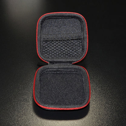 KZ Data Wire Charger Earphone Portable Carbon Fibre Texture Receiving Case(Black) - Other Case by KZ | Online Shopping UK | buy2fix