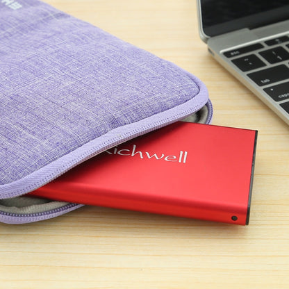 Richwell SATA R2-SATA-500GB 500GB 2.5 inch USB3.0 Super Speed Interface Mobile Hard Disk Drive(Red) - External Hard Drives by Richwell | Online Shopping UK | buy2fix