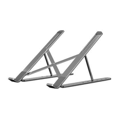 Portable Adjustable Laptop Stand Desktop Lifting Height Increase Rack Folding Heat Dissipation Holder, Style: Ordinary(Grey) - Computer & Networking by buy2fix | Online Shopping UK | buy2fix