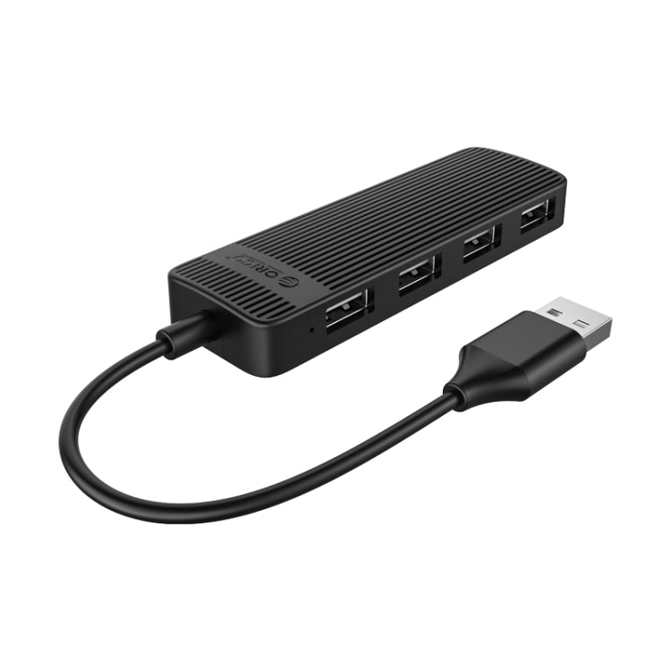 ORICO FL02 480Mbps 4 Ports USB 2.0 HUB (Black) - USB 2.0 HUB by ORICO | Online Shopping UK | buy2fix