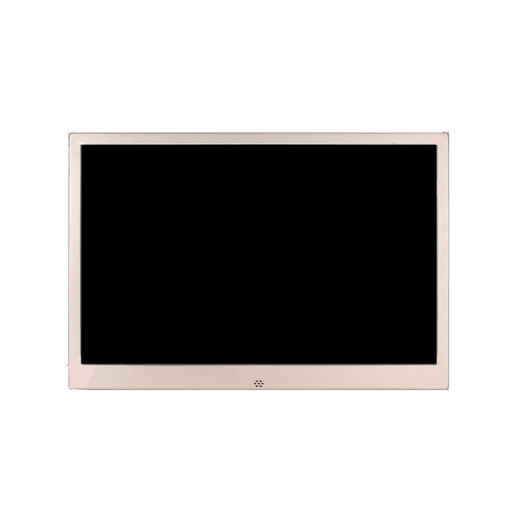 HSD1202 12.1 inch 1280x800 High Resolution Display Digital Photo Frame with Holder and Remote Control, Support SD / MMC / MS Card / USB Port, UK Plug(Gold) - Consumer Electronics by buy2fix | Online Shopping UK | buy2fix