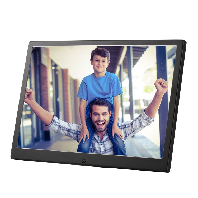 HSD1303 13.3 inch LED 1280x800 High Resolution Display Digital Photo Frame with Holder and Remote Control, Support SD / MMC / MS Card / USB Port, UK Plug(Black) - Consumer Electronics by buy2fix | Online Shopping UK | buy2fix