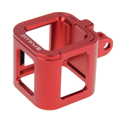 PULUZ Housing Shell CNC Aluminum Alloy Protective Cage with Insurance Frame for GoPro HERO5 Session /HERO4 Session /HERO Session(Red) - Metal Cases by PULUZ | Online Shopping UK | buy2fix