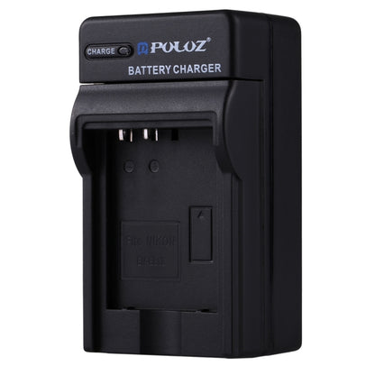 PULUZ EU Plug Battery Charger with Cable for Nikon EN-EL12 Battery - Battery Wall Charger by PULUZ | Online Shopping UK | buy2fix