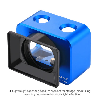 PULUZ for Sony RX0 Aluminum Alloy Protective Cage + 37mm UV Filter Lens + Lens Sunshade with Screws and Screwdrivers(Blue) - DJI & GoPro Accessories by PULUZ | Online Shopping UK | buy2fix