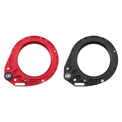 PULUZ Aluminum Alloy 67mm to 67mm Swing Wet-Lens Diopter Adapter Mount for DSLR Underwater Diving Housing(Red) - Diving Accessories by PULUZ | Online Shopping UK | buy2fix