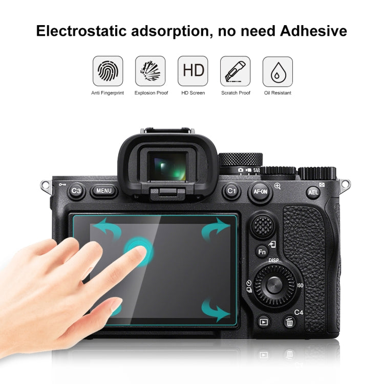 PULUZ 2.5D 9H Tempered Glass Film for Sony Alpha 7 IV / A7 IV / ILCE-7M4 / A7M4 - Camera Accessories by PULUZ | Online Shopping UK | buy2fix