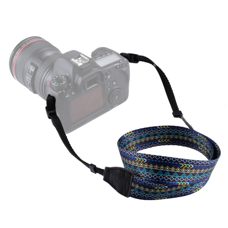 PULUZ Retro Ethnic Style Multi-color Series Shoulder Neck Strap Camera Strap for SLR / DSLR Cameras - Camera Strap by PULUZ | Online Shopping UK | buy2fix