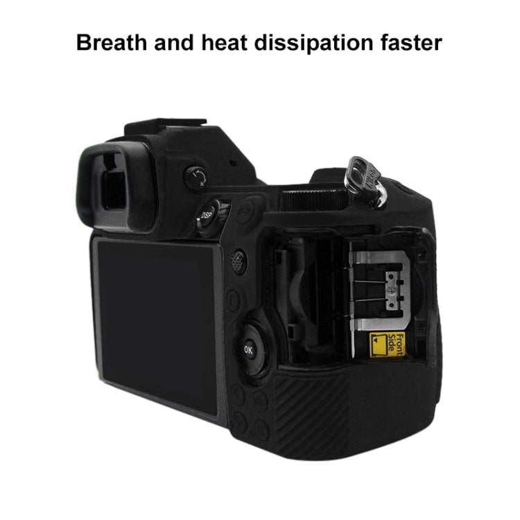 PULUZ Soft Silicone Protective Case for Nikon Z6 / Z7(Black) - Camera Accessories by PULUZ | Online Shopping UK | buy2fix