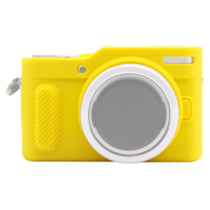 PULUZ Soft Silicone Protective Case for Panasonic Lumix GF10(Yellow) - Camera Accessories by PULUZ | Online Shopping UK | buy2fix