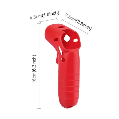 For DJI RC Motion 2 / DJI Avata / FPV Rocker PULUZ Silicone Protective Case with Neck Strap(Red) - DJI & GoPro Accessories by PULUZ | Online Shopping UK | buy2fix