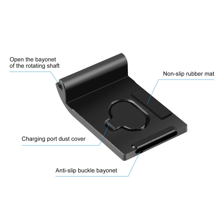 For GoPro Hero11 Black Mini PULUZ Metal Battery Side Interface Cover Dustproof Cap (Black) -  by PULUZ | Online Shopping UK | buy2fix