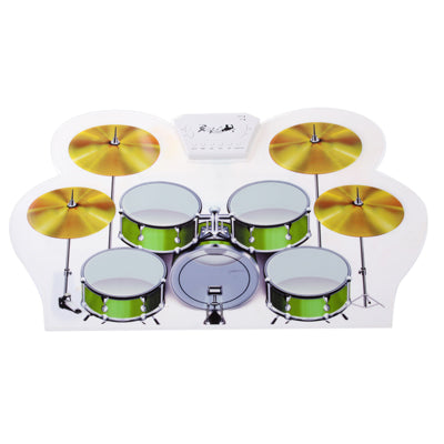 MD-1008 USB 2.0 MIDI Soft Roll-up Drum Kit, Size: 46 x 31cm - Percussion Instruments by buy2fix | Online Shopping UK | buy2fix