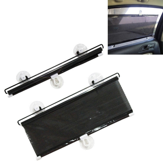 Retractable Car Sun Shade for Automobile Side Window, Size: 60cm x 40cm, Random Color Delivery - Window Foils & Solar Protection by buy2fix | Online Shopping UK | buy2fix