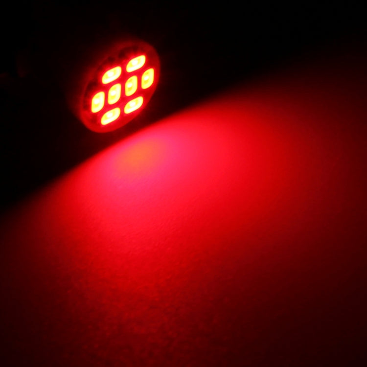 10 PCS T10 8 LED Car Signal Light Bulb(Red Light) - In Car by buy2fix | Online Shopping UK | buy2fix