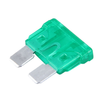 100 PCS Auto Mini Blade Fuse (30A) , DC 12V(Green) - In Car by buy2fix | Online Shopping UK | buy2fix