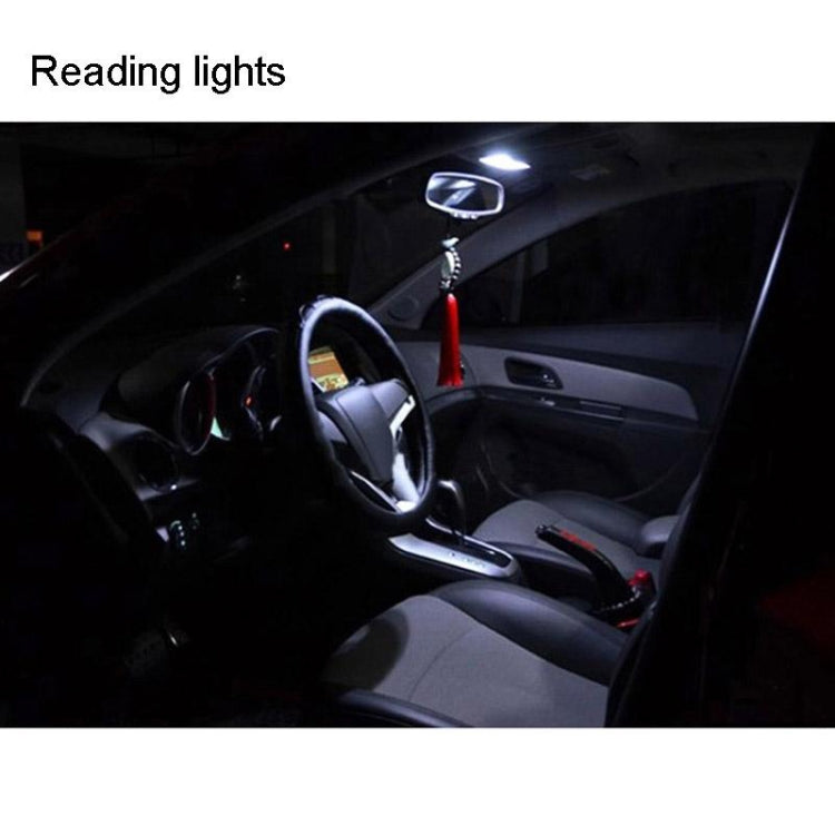 2 PCS 41mm 1.5W 80LM White Light 1 COB LED License Plate Reading Lights Car Light Bulb - Door Lights by buy2fix | Online Shopping UK | buy2fix