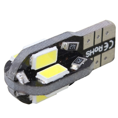 10 PCS T10 4W 280LM White Light 8 LED SMD 5630 Canbus Decode Car Clearance Lights Lamp, DC 12V - In Car by buy2fix | Online Shopping UK | buy2fix