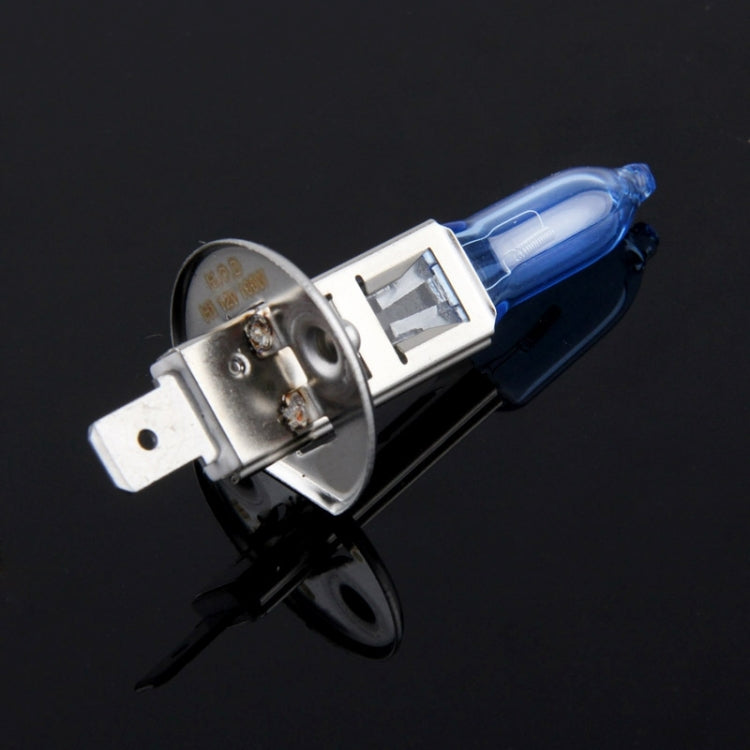 HOD H1 Halogen Bulb, Super White Car Headlight Bulb, 12 V / 100W, 6000K 2400 LM (Pair) - In Car by buy2fix | Online Shopping UK | buy2fix