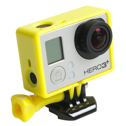 TMC High Quality Tripod Cradle Frame Mount Housing for GoPro HERO4 /3+ /3, HR191(Yellow) - DJI & GoPro Accessories by TMC | Online Shopping UK | buy2fix