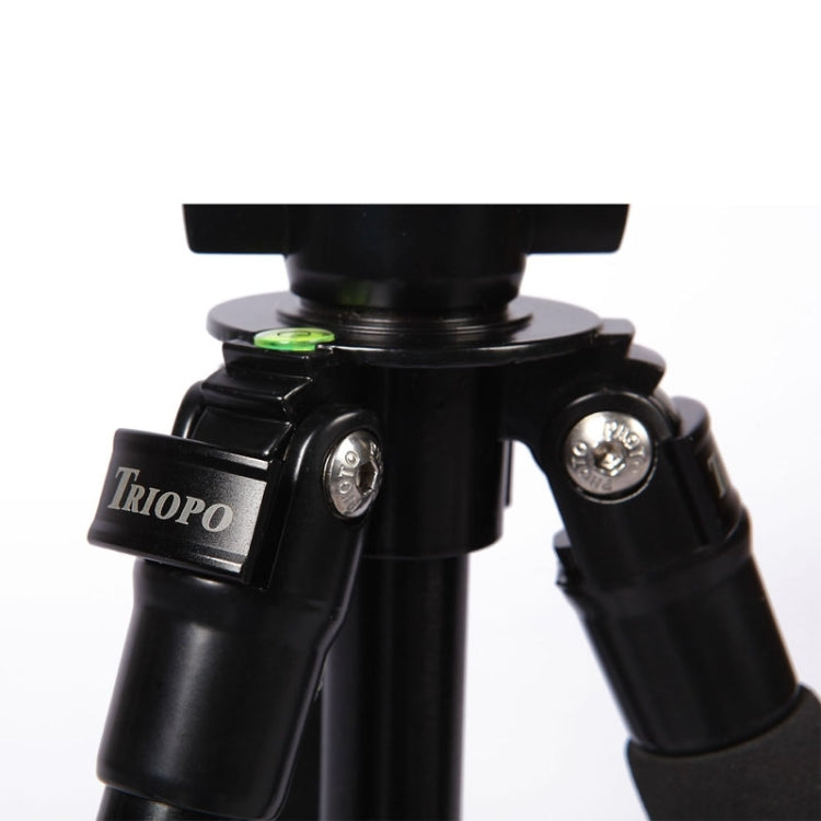 Triopo C-158+KJ-1 Adjustable Portable Aluminum Alloy Tripod - Camera Accessories by TRIOPO | Online Shopping UK | buy2fix