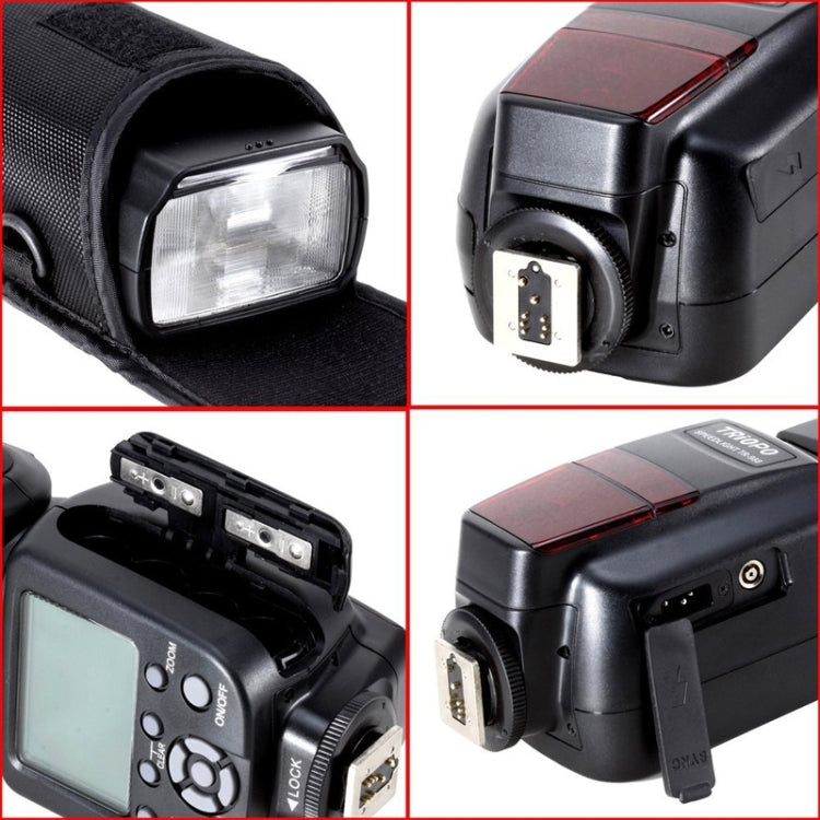 Triopo TR-988 Universal TTL High Speed Flash Speedlite for Canon & Nikon DSLR Cameras - Shoe Mount Flashes by TRIOPO | Online Shopping UK | buy2fix