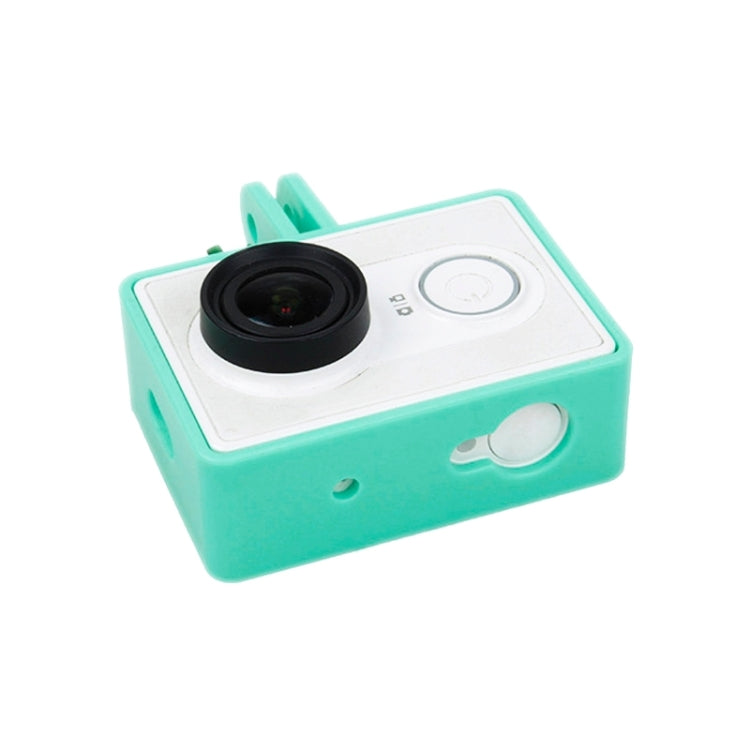 TMC Plastic Frame Mount Housing For Xiaomi Yi Sport Camera(HR319-GN(Green) - DJI & GoPro Accessories by TMC | Online Shopping UK | buy2fix