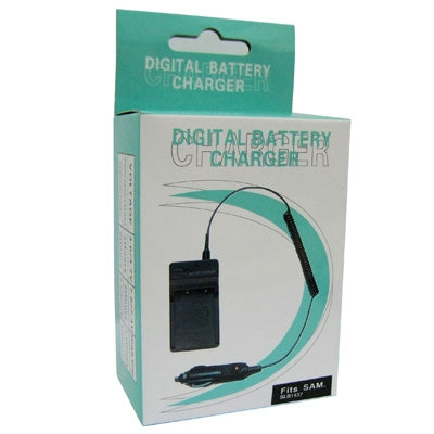 Digital Camera Battery Charger for Samsung SLB1437(Black) - Battery Car Charger by buy2fix | Online Shopping UK | buy2fix