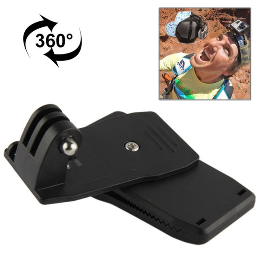 TMC 360 Degree Rotation Backpack Rec-Mounts Clip Clamp Mount for GoPro Hero11 Black / HERO10 Black /9 Black /8 Black /7 /6 /5 /5 Session /4 Session /4 /3+ /3 /2 /1, DJI Osmo Action and Other Action Cameras - DJI & GoPro Accessories by TMC | Online Shopping UK | buy2fix