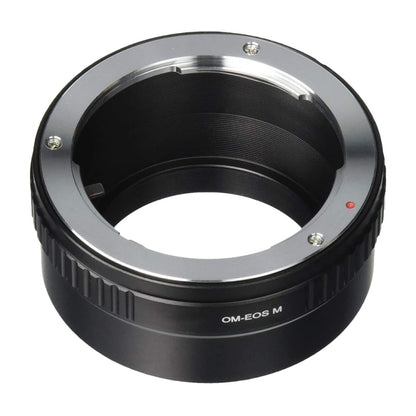 OM-EOS M Lens Mount Stepping Ring(Black) - Camera Accessories by buy2fix | Online Shopping UK | buy2fix