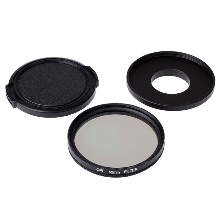 52mm CPL Filter Circular Polarizer Lens Filter with Cap for Xiaomi Xiaoyi 4K+ / 4K, Xiaoyi Lite, Xiaoyi  Sport Camera - DJI & GoPro Accessories by buy2fix | Online Shopping UK | buy2fix