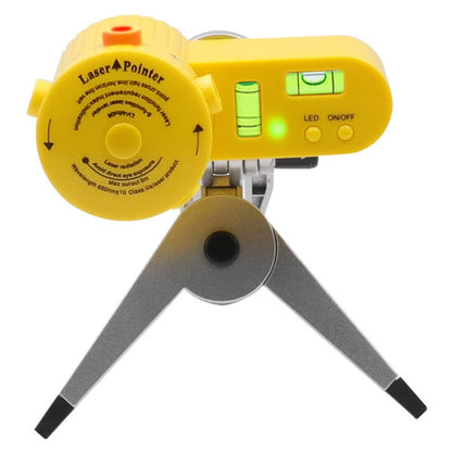 LV-06 8-Function Laser Level Leveler with Tripod(Yellow) - Consumer Electronics by buy2fix | Online Shopping UK | buy2fix