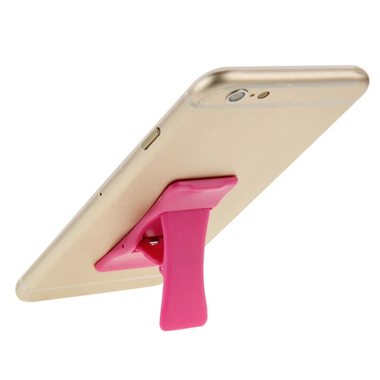 Universal Multi-function Foldable Holder Grip Mini Phone Stand, for iPhone, Galaxy, Sony, HTC, Huawei, Xiaomi, Lenovo and other Smartphones(Magenta) - Ring Holder by buy2fix | Online Shopping UK | buy2fix