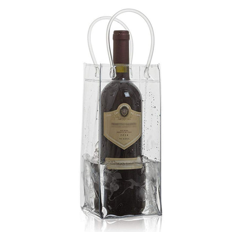 High Quality PVC Ice Bag for Wine(Transparent) - Home & Garden by buy2fix | Online Shopping UK | buy2fix