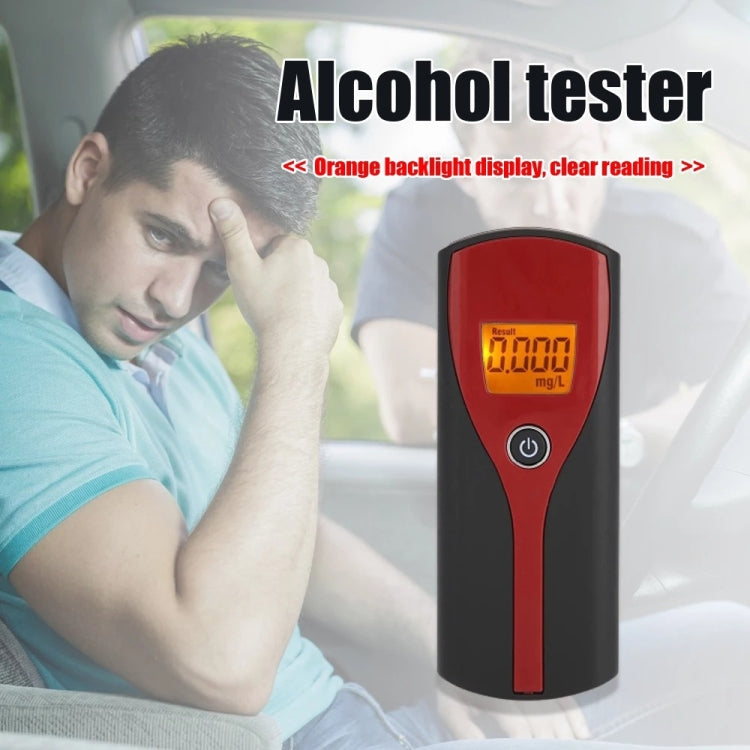 Alcohol Digital LCD Display Breath Analyzer Tester - Breath Alcohol Tester by buy2fix | Online Shopping UK | buy2fix