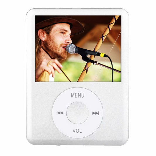 1.8 inch TFT Screen MP4 Player with TF Card Slot, Support Recorder, FM Radio, E-Book and Calendar(Silver) - Consumer Electronics by buy2fix | Online Shopping UK | buy2fix
