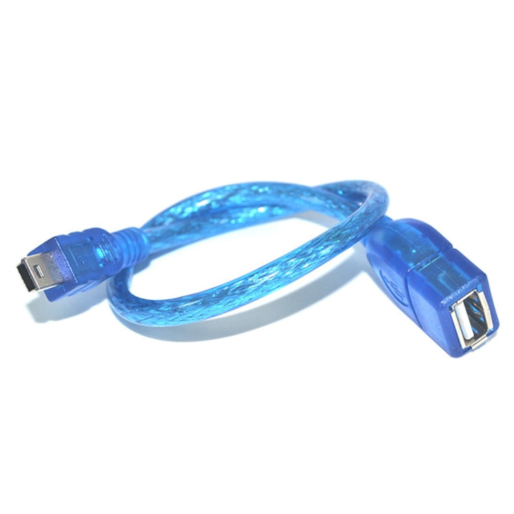 USB 2.0 AF TO mini 5pin cable, Length: 25cm - USB Cable by buy2fix | Online Shopping UK | buy2fix