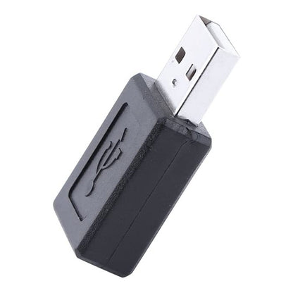 USB 2.0 AM to Micro USB Female Adapter(Black) - USB Adapter by buy2fix | Online Shopping UK | buy2fix