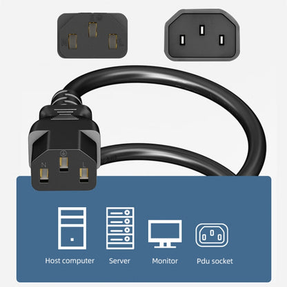 1.5m AC 3 Prong PC Power Extension Cord/Cable - Power Cord by buy2fix | Online Shopping UK | buy2fix