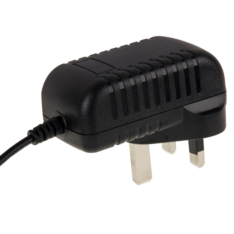 UK Plug AC 100-240V to DC 6V 2A Power Adapter, Tips: 5.5 x 2.1mm, Cable Length: about 1.2m(Black) - Consumer Electronics by buy2fix | Online Shopping UK | buy2fix