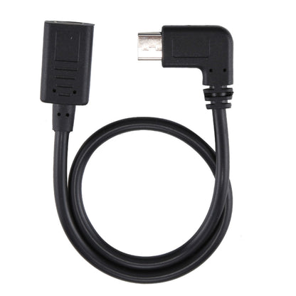 USB-C / Type-C Female to USB-C / Type-C Male Elbow Adapter Cable, Total Length: about 30cm - USB-C & Type-C Cable by buy2fix | Online Shopping UK | buy2fix