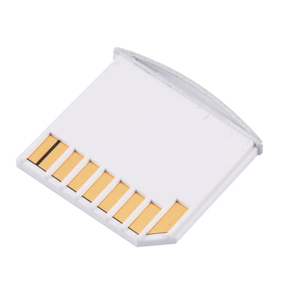 Micro SD / TF Card to SD Adapter for MacBook Air / Pro, Support up to 512GB (White) - Cable & Adapter by buy2fix | Online Shopping UK | buy2fix