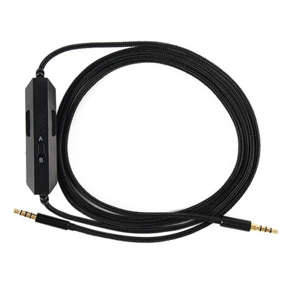 ZS0082 3.5mm Headphone Audio Cable for Logitech G633 G933 (Black) - Headset Accessories by buy2fix | Online Shopping UK | buy2fix
