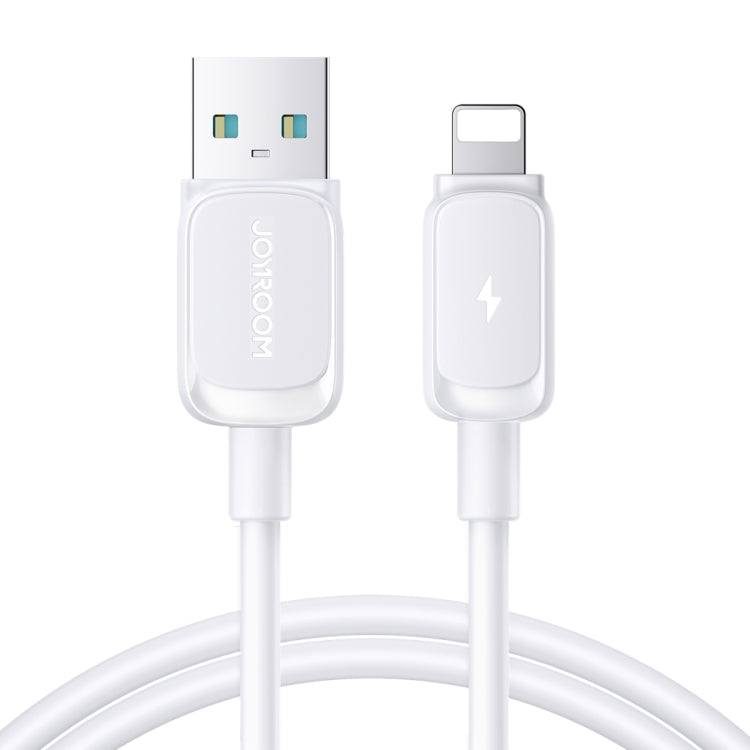 JOYROOM S-AL012A14 Multi-Color Series 2.4A USB to 8 Pin Fast Charging Data Cable, Length:1.2m(White) - Normal Style Cable by JOYROOM | Online Shopping UK | buy2fix