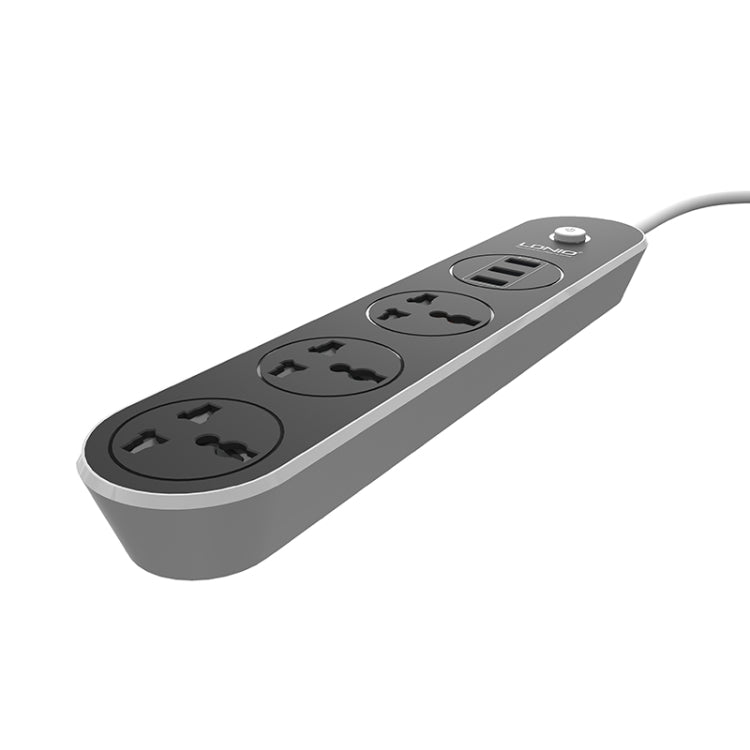 LDNIO SC3301 3 x USB Ports Travel Home Office Socket, Cable Length: 1.6m, EU Plug - Extension Socket by LDNIO | Online Shopping UK | buy2fix