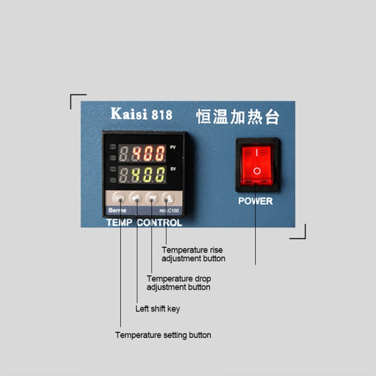 Kaisi 818 Heating Station Constant Temperature Heating Plate, EU Plug - Repair Platform by Kaisi | Online Shopping UK | buy2fix