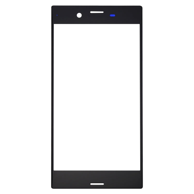 Front Screen Outer Glass Lens for Sony Xperia XZ(Blue) - Repair & Spare Parts by buy2fix | Online Shopping UK | buy2fix